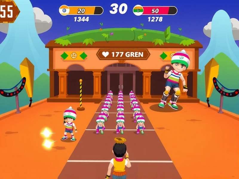 Blessed Nut Blast Off Gameplay Screenshot